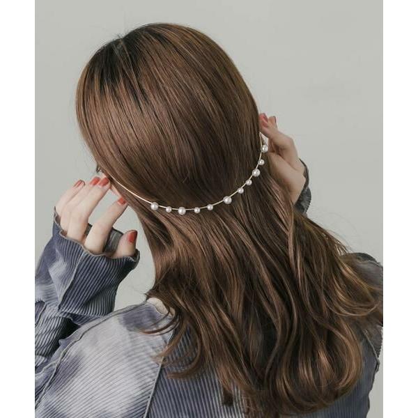 SMELLY / スメリー パールバックカチューシャ