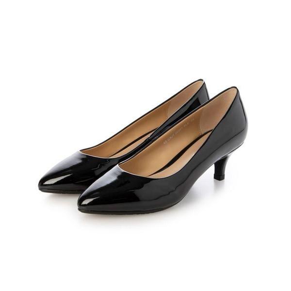 carino / カリーノ 【レイン対応】エナメルプレーンパンプス