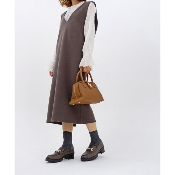 MODE KAORI / モードカオリ 【本革】 トラックソールビットローファー 21470