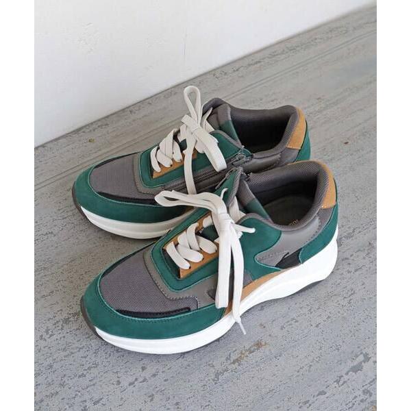 MODE KAORI / モードカオリ 【本革】厚底ヒールアップスニーカー21508