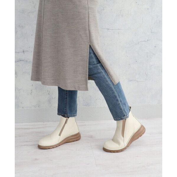 MODE KAORI / モードカオリ 【本革】 撥水ショートスニーカーブーツ 6112