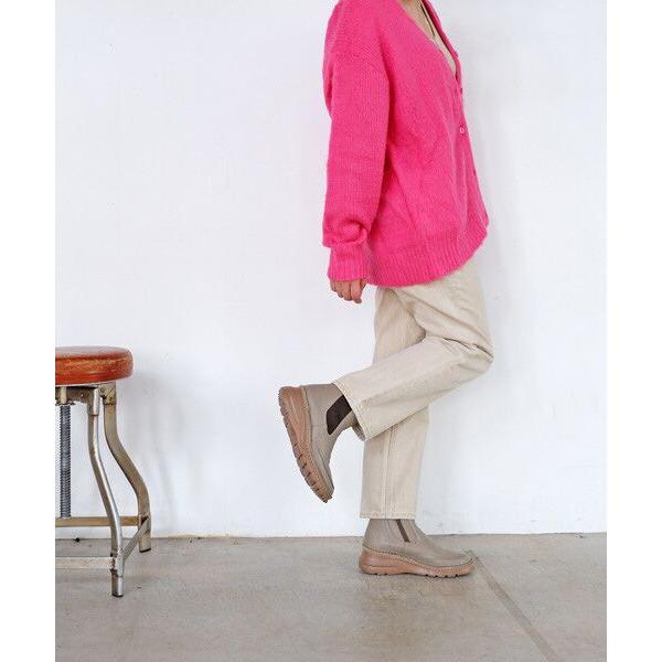 MODE KAORI / モードカオリ 【本革】 【4E】撥水ショートサイドゴアブーツ 6119