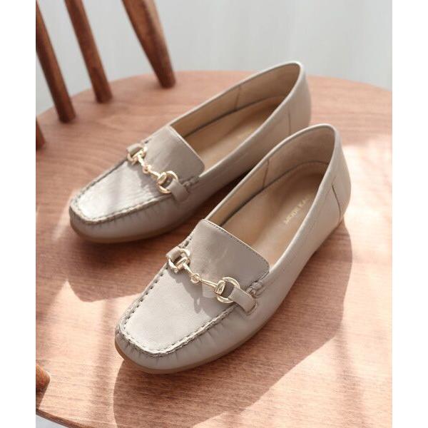 MODE KAORI / モードカオリ 【本革】 ビット付きローファーシューズ 6702