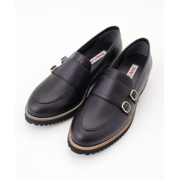 BARCLAY / バークレー ダブルモンクストラップローファー