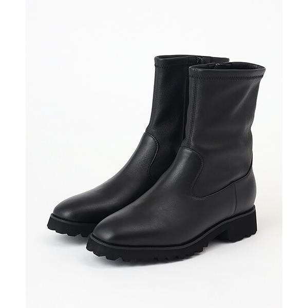 BARCLAY / バークレー 厚底ソフトスクエアストレッチブーツ