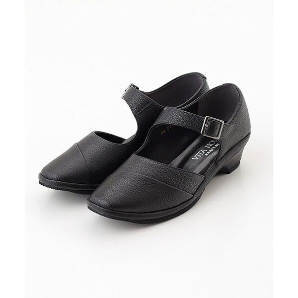 VITA NOVA / ヴィタノーヴァ ベルトデザインプラットフォームシューズ