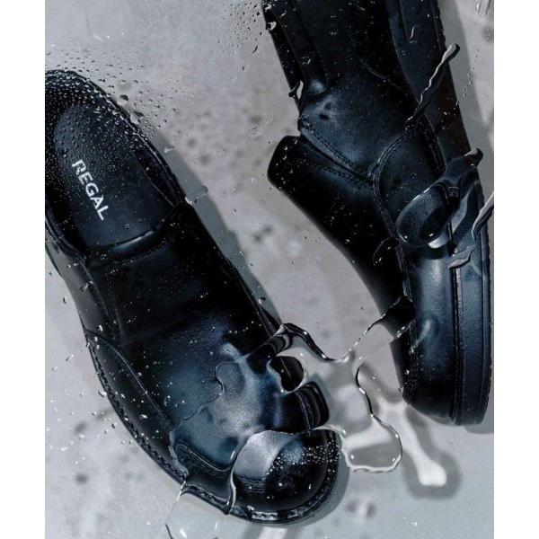 REGAL / リーガル REGAL 82KL スリッポン GORE-TEX ブラック カジュアルシ...