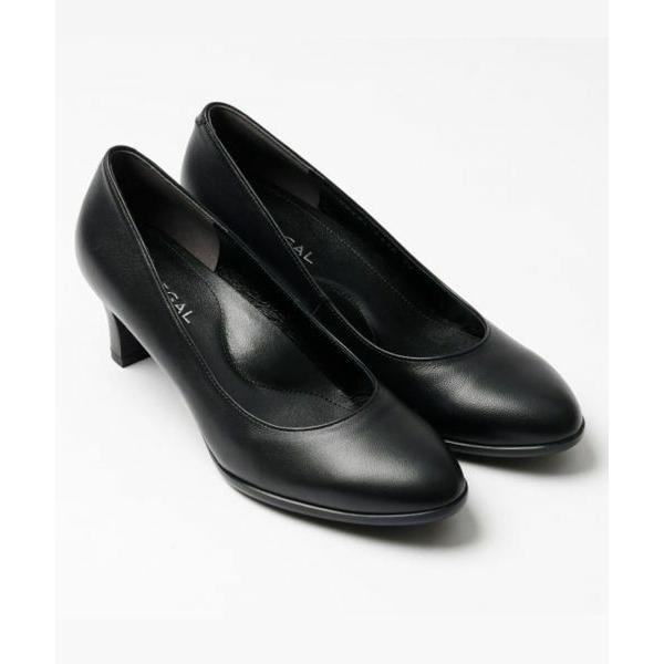 REGAL / リーガル リーガル F22R 晴雨兼用プレーンパンプス ブラック パンプス