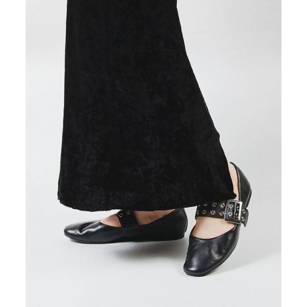 STEVE MADDEN / スティーブ・マデン メタルバックルフラットシューズ