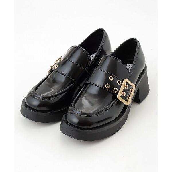 STEVE MADDEN / スティーブ・マデン ビッグバックルデザインローファー