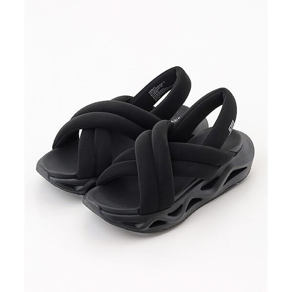 STEVE MADDEN / スティーブ・マデン クロスパフィーボリュームサンダル