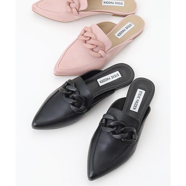 STEVE MADDEN / スティーブ・マデン ビット付きフラットミュール