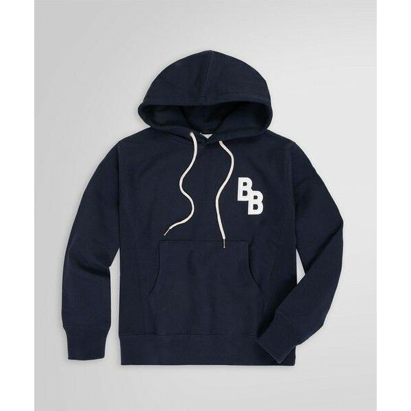Brooks Brothers / ブルックス ブラザーズ コットンフレンチテリー BBロゴ プルオ...