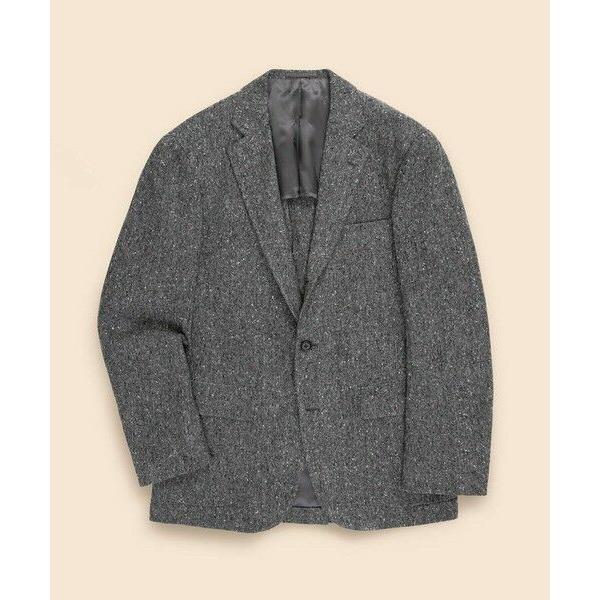 Brooks Brothers / ブルックス ブラザーズ ウールドネガルツイード　段返り3釦サック...