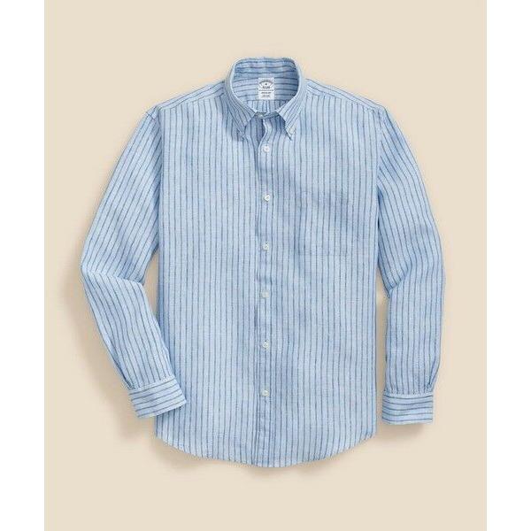 Brooks Brothers / ブルックス ブラザーズ アイリッシュリネン　シーズナルパターン　...