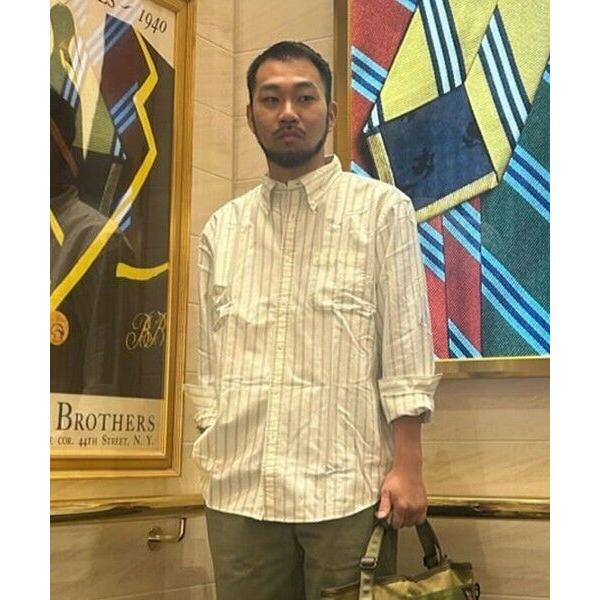 Brooks Brothers / ブルックス ブラザーズ コットンオックスフォード　ストライプ　フ...