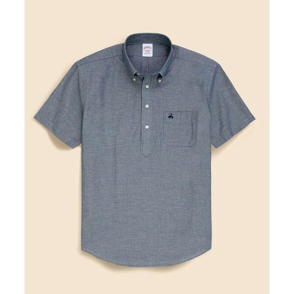 Brooks Brothers / ブルックス ブラザーズ コットンシャンブレー　GFロゴ　ショート...