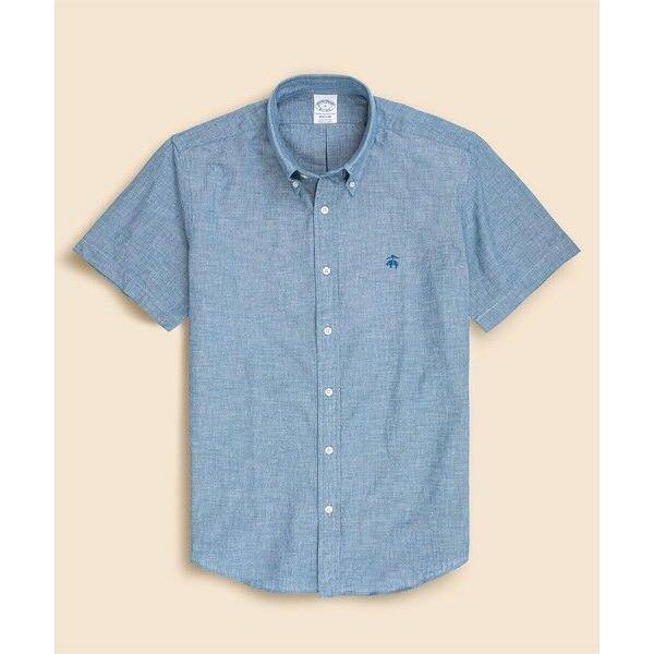 Brooks Brothers / ブルックス ブラザーズ コットン　インディゴシャンブレー　GFロ...