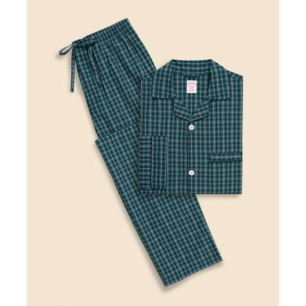 Brooks Brothers / ブルックス ブラザーズ ブロードクロス　タータンチェック　パジャ...