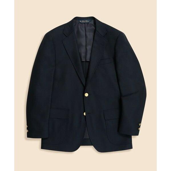 Brooks Brothers / ブルックス ブラザーズ ミラクルクリンプウール　段返り３釦　ブレ...