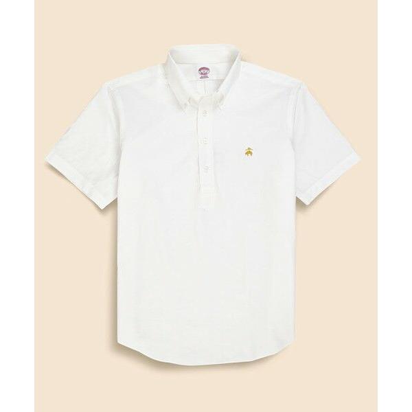 Brooks Brothers / ブルックス ブラザーズ コットンボイル　GFロゴ　ショートスリー...