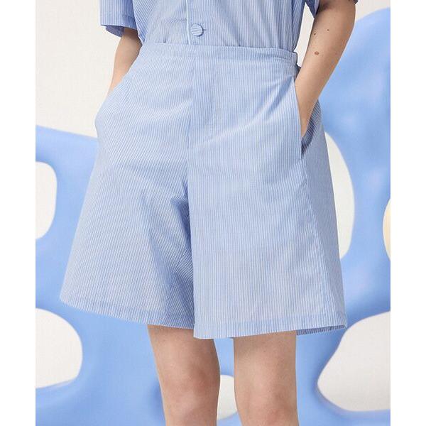 JNBY / ジェーエヌビーワイ HOME Unisex Striped Lounge Shorts...