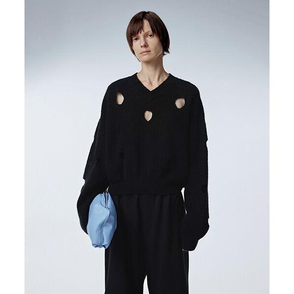JNBY / ジェーエヌビーワイ Cutout Heart Sweater / カットアウト ハート...