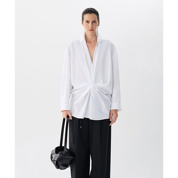 JNBY / ジェーエヌビーワイ Ribbon Detail Pullover Shirt / リボ...