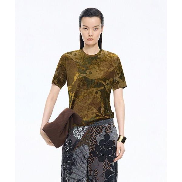 JNBY / ジェーエヌビーワイ Velour Peony Top / ベロアトップス