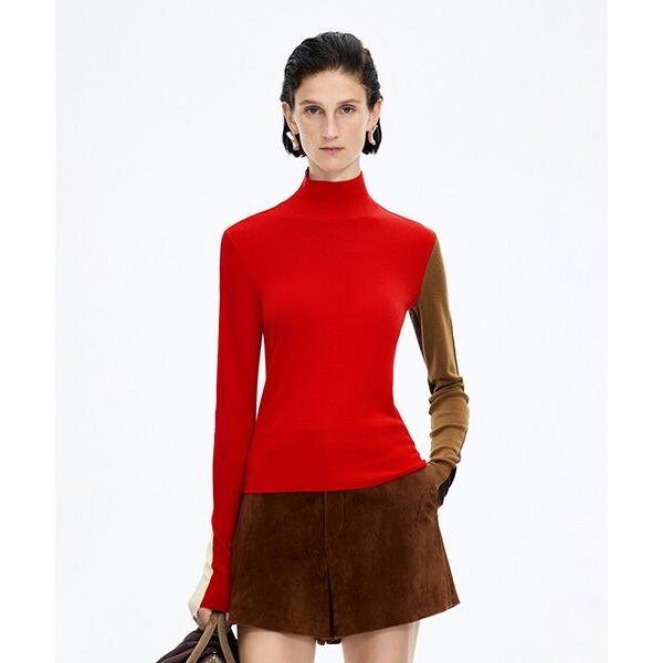 JNBY / ジェーエヌビーワイ Playful Contrast Knit Sweater