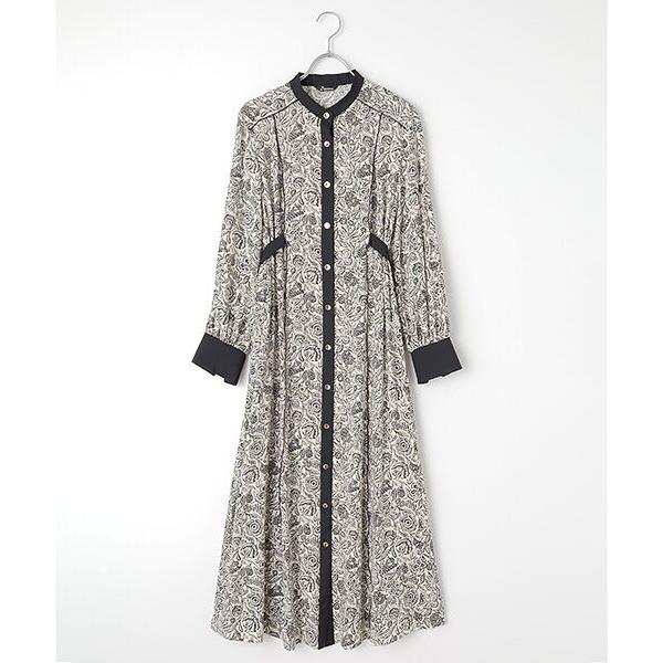 B DONNA / ビドンナ 【日本製】Deveawx　総柄ワンピース