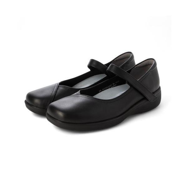 Atelier / アトリエ 【4E】アシンメトリーデザインストラップシューズ