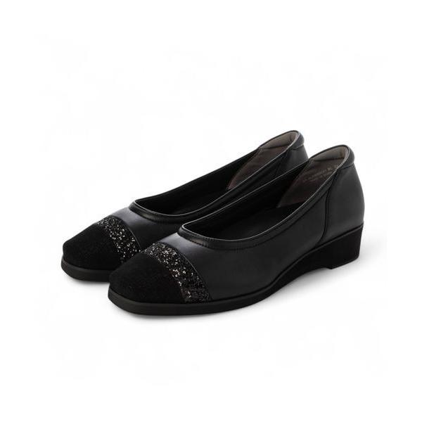 Atelier / アトリエ 【3E】グリッターデザインパンプス