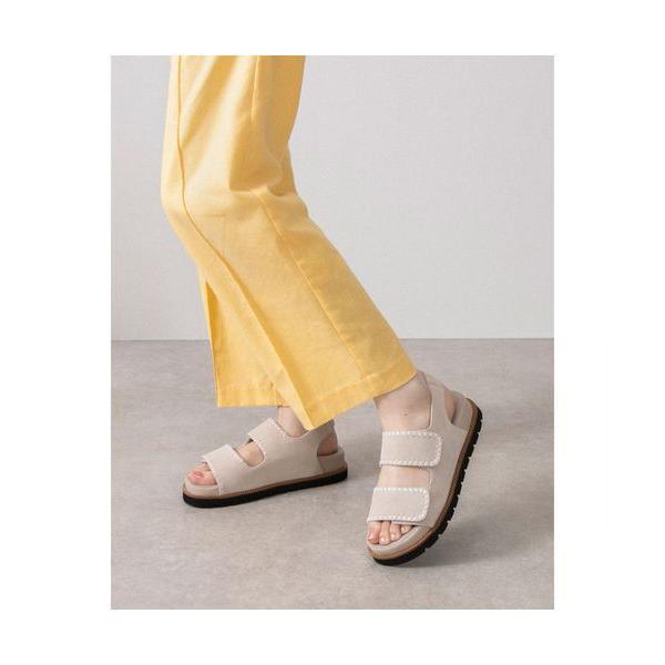 D'ICI / ディッシィ ベルクロフラットサンダル