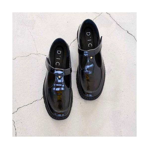 D'ICI / ディッシィ Tストラップローファー