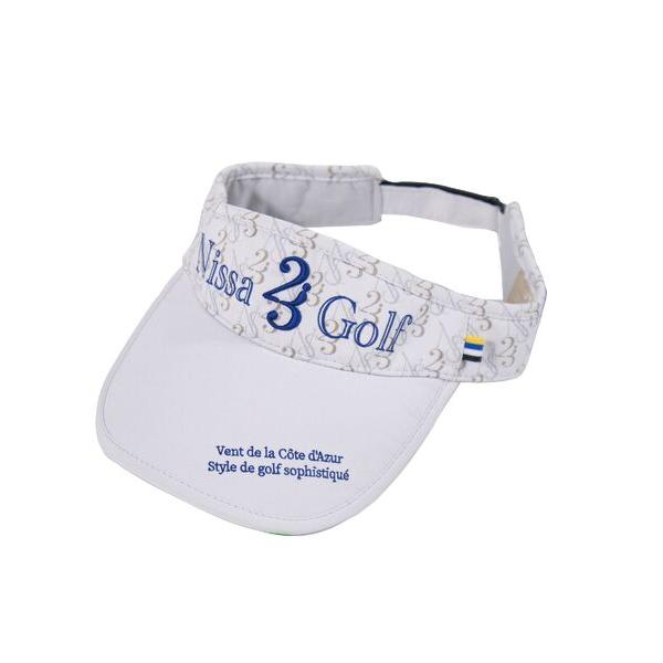 NS23 par Nissa Golf / エヌエス23・パー・ニッサゴルフ モノグラムバイザー