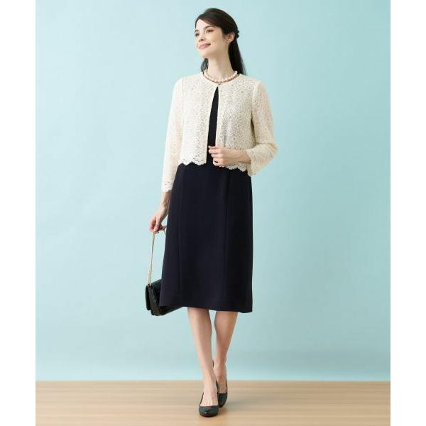 Leilian / レリアン 【セレモニー】ドッキングワンピース