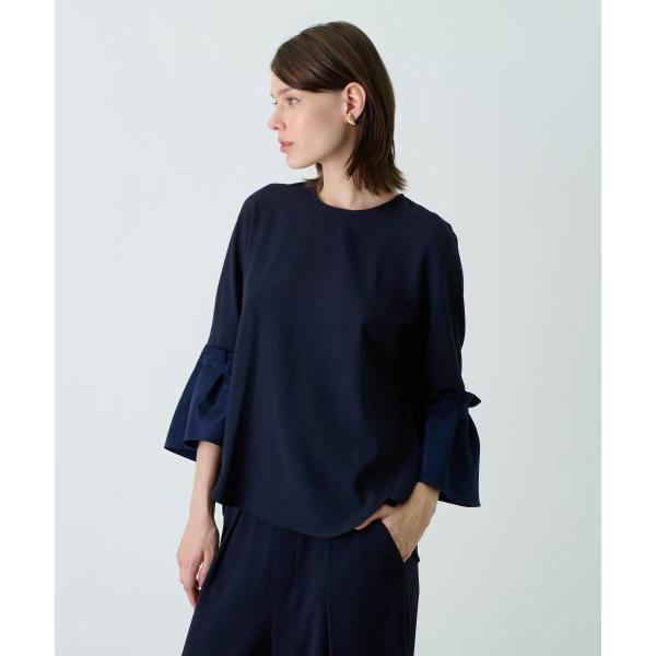 Leilian / レリアン フレアスリーブブラウス