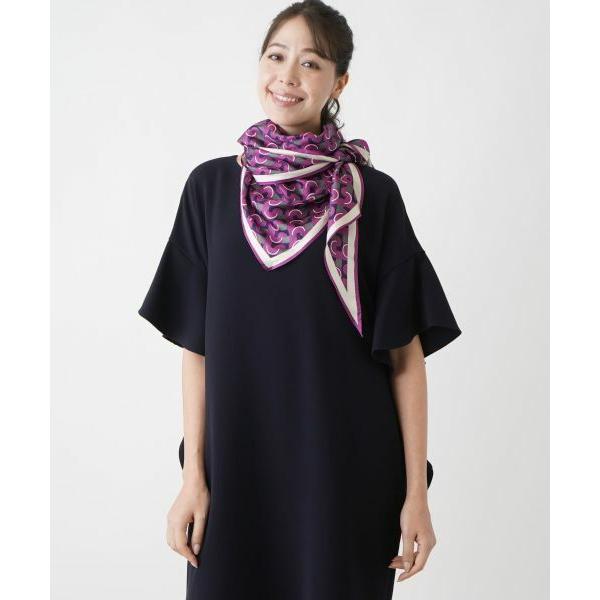 Leilian / レリアン 総柄スカーフリング