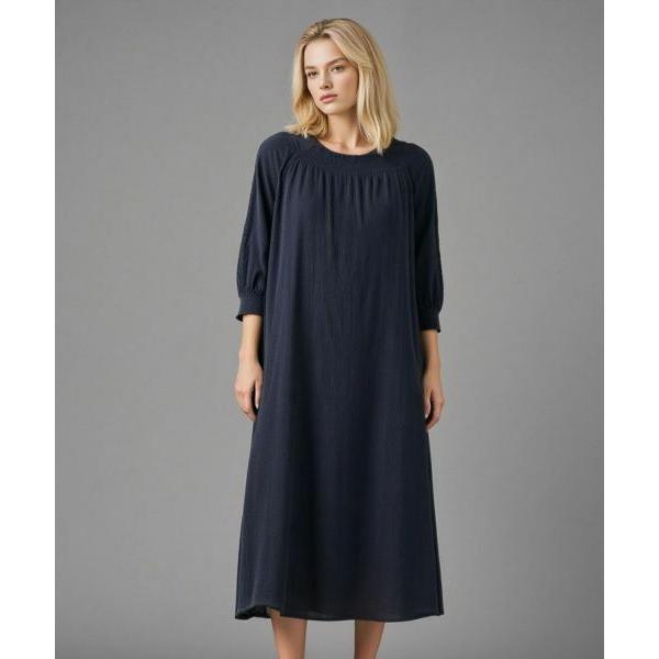 Leilian / レリアン ギャザーワンピース