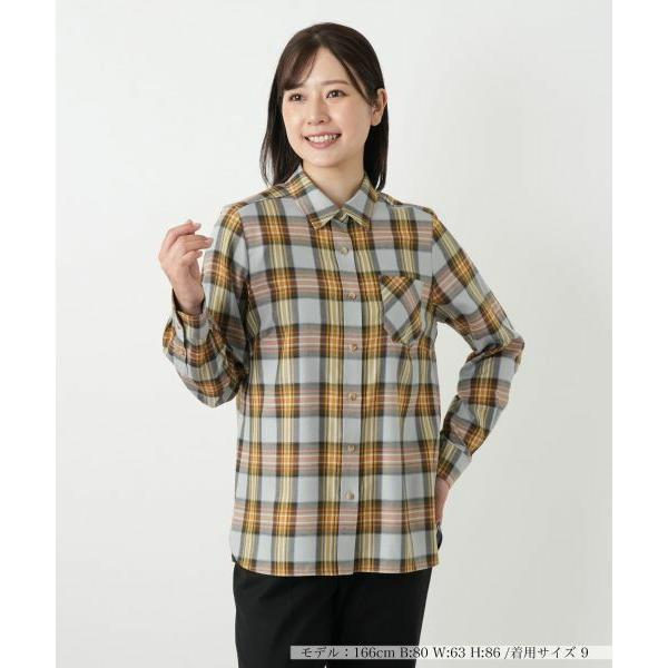 Leilian / レリアン チェックブラウス