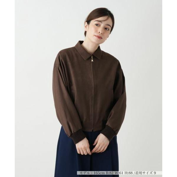 Leilian / レリアン ジップブルゾン