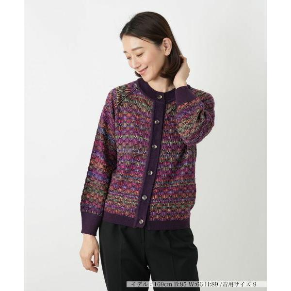 Leilian / レリアン クルーネックカーディガン【Leilian WHITE LABEL】