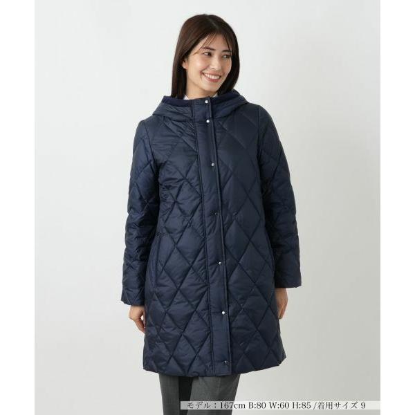 Leilian / レリアン フーデッドダウンコート【Leilian WHITE LABEL】