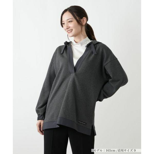 Leilian / レリアン Vネックプルオーバー【MUSE BY ROCHAS Premiere】