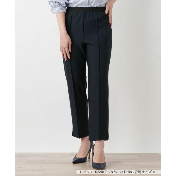 Leilian / レリアン ストレッチテーパードパンツ