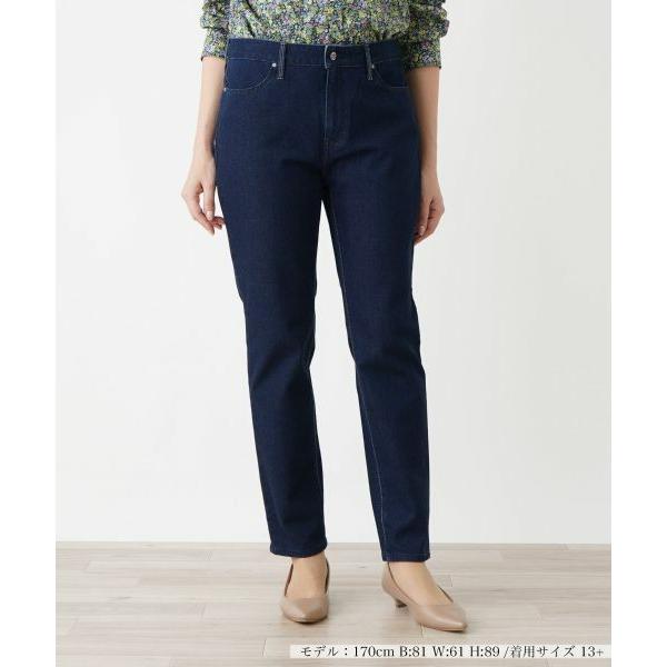 Leilian PLUS HOUSE / レリアンプラスハウス ハイウエストスキニーパンツ