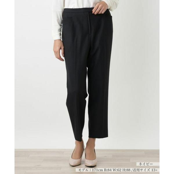 Leilian PLUS HOUSE / レリアンプラスハウス クロップドパンツ