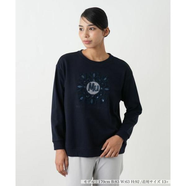 Leilian PLUS HOUSE / レリアンプラスハウス 【店舗人気】刺繍プルオーバー【MUS...