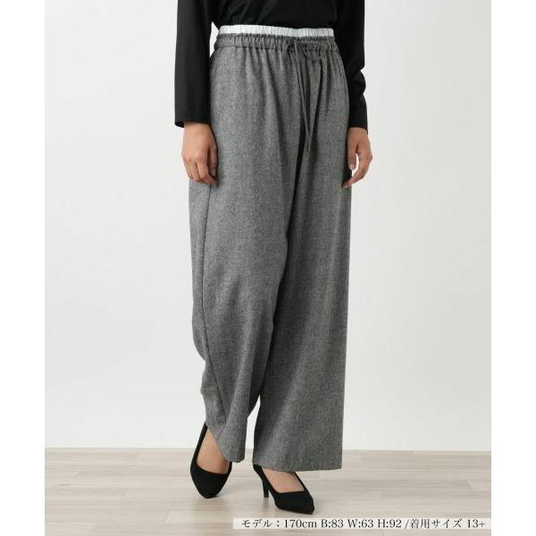Leilian PLUS HOUSE / レリアンプラスハウス ワイドパンツ【NEMIKA】